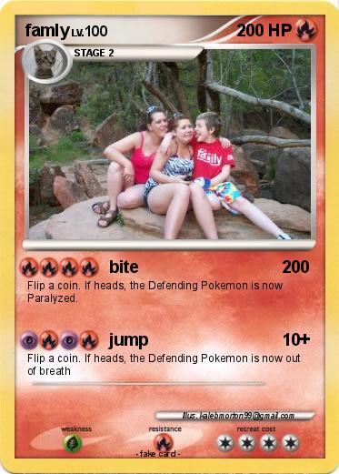 Pokemon famly