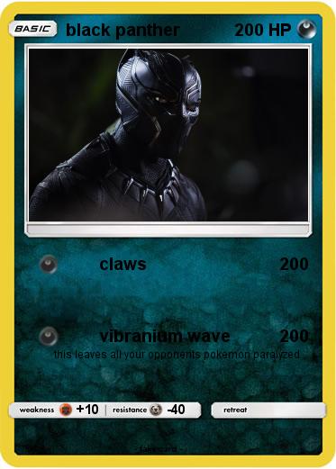 Pokemon black panther