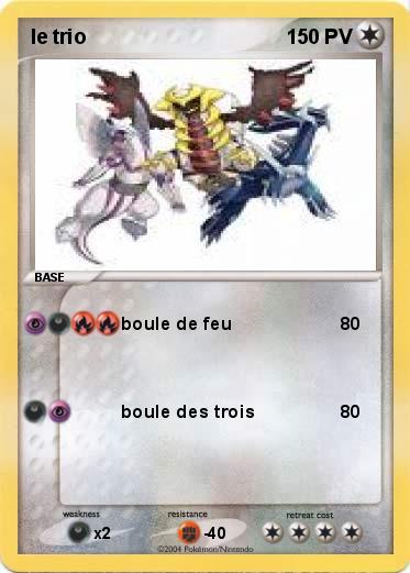 Pokemon le trio