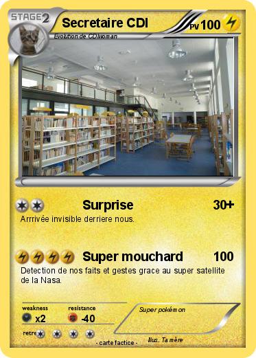 Pokemon Secretaire CDI