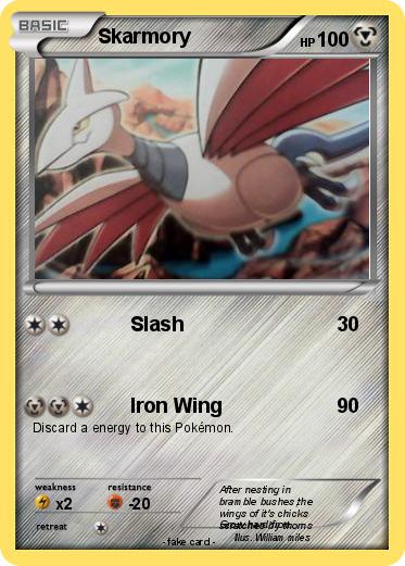 Pokemon Skarmory