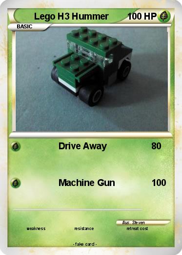 Pokemon Lego H3 Hummer