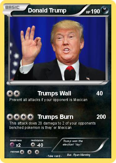 Pokemon Donald Trump