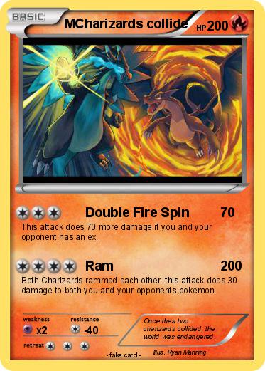 Pokemon MCharizards collide