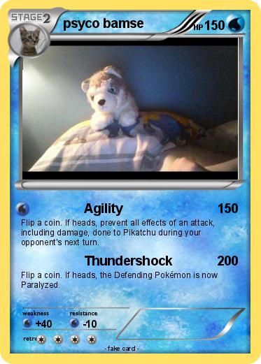 Pokemon psyco bamse