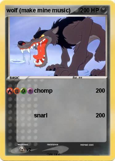 Pokemon wolf (make mine music)