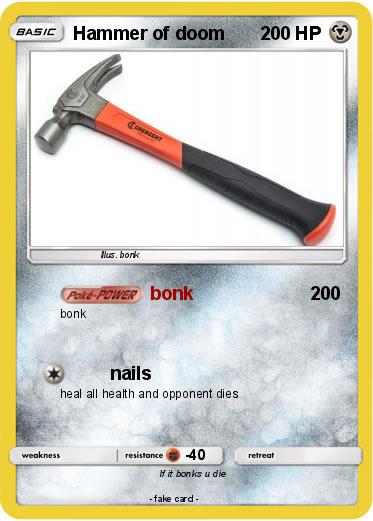 Pokemon Hammer of doom