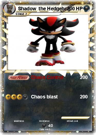Pokemon Shadow  the Hedgehog