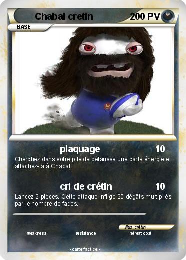 Pokemon Chabal cretin