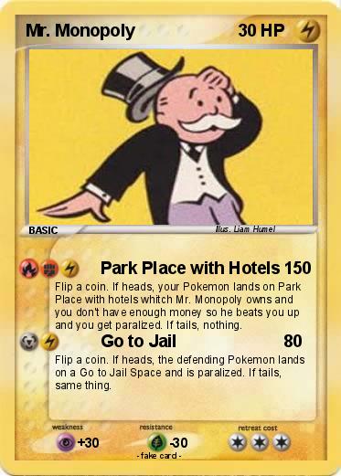 Pokemon Mr. Monopoly