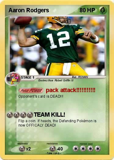 Pokemon Aaron Rodgers