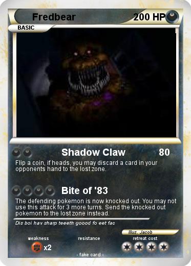 Pokemon Fredbear
