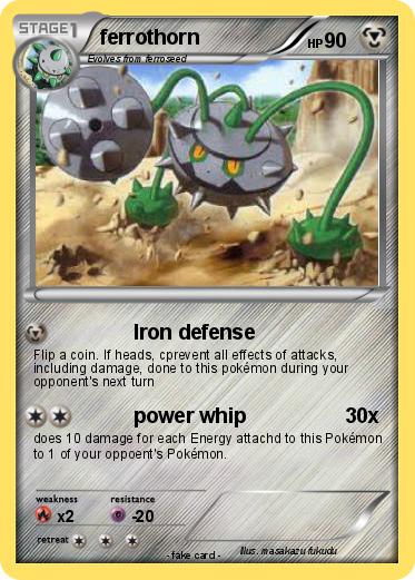 Pokemon ferrothorn