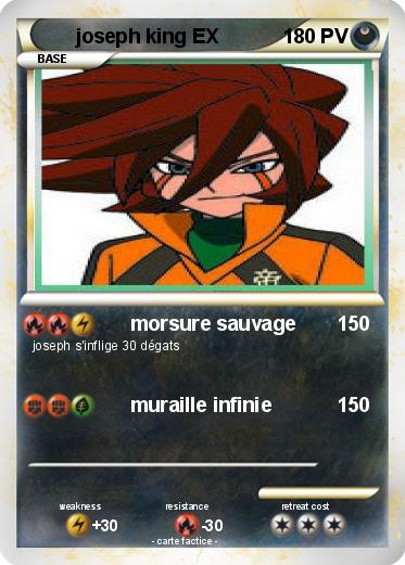 Pokemon joseph king EX