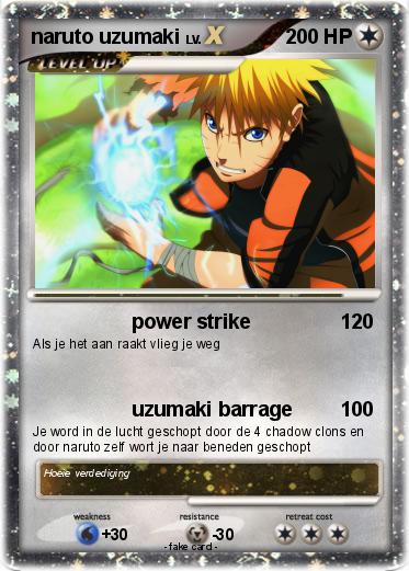 Pokemon naruto uzumaki