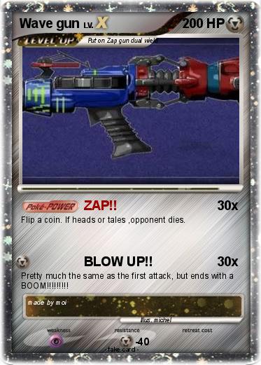 Pokemon Wave gun