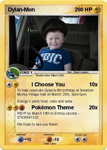 Pokemon Dylan-Mon