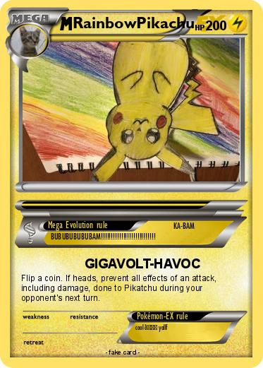 Pokemon RainbowPikachu