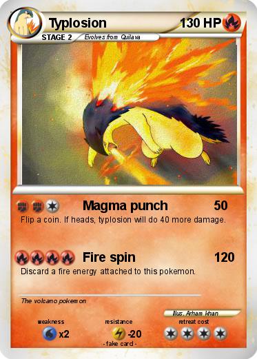 Pokemon Typlosion