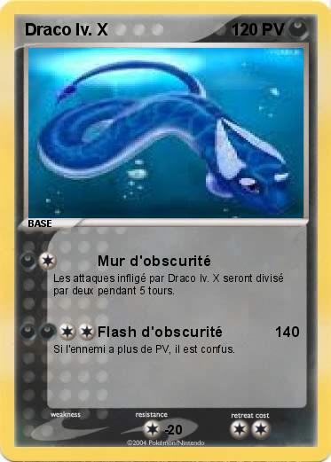 Pokemon Draco lv. X