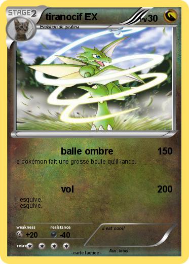 Pokemon tiranocif EX