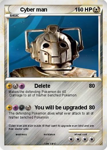Pokemon Cyber man