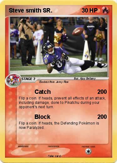 Pokemon Steve smith SR.