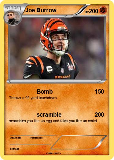Pokemon Joe Burrow