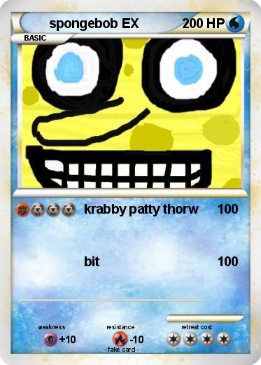 Pokemon spongebob EX