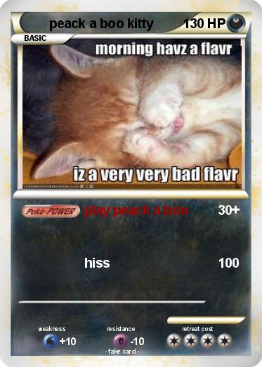 Pokemon peack a boo kitty