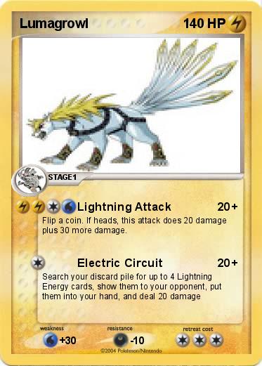 Pokemon Lumagrowl