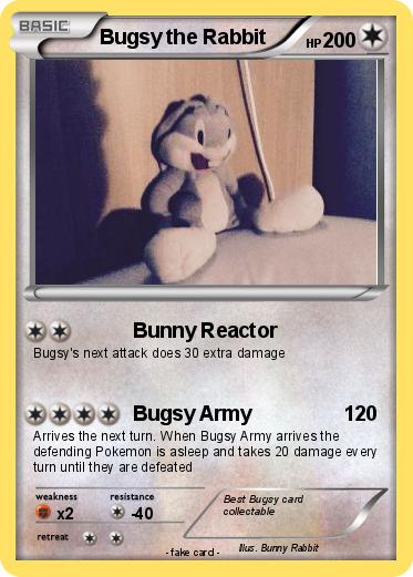 Pokemon Bugsy the Rabbit