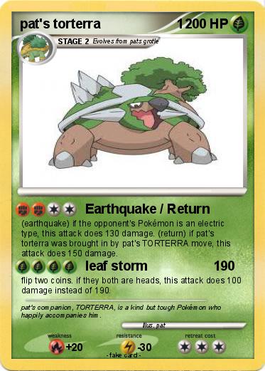 Pokemon pat's torterra                     1