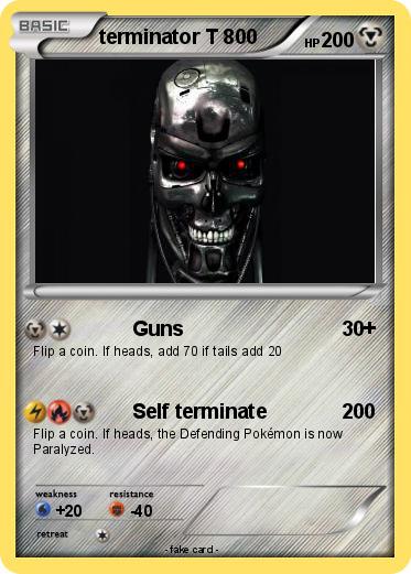 Pokemon terminator T 800