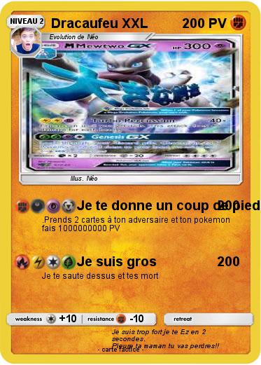 Pokemon Dracaufeu XXL