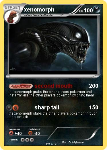 Pokemon xenomorph