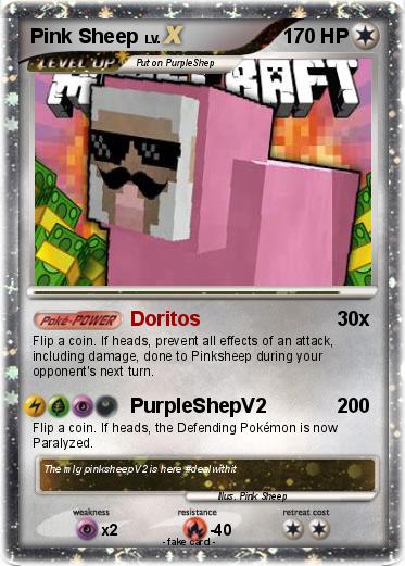Pokemon Pink Sheep