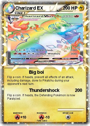 Pokemon Charizard EX