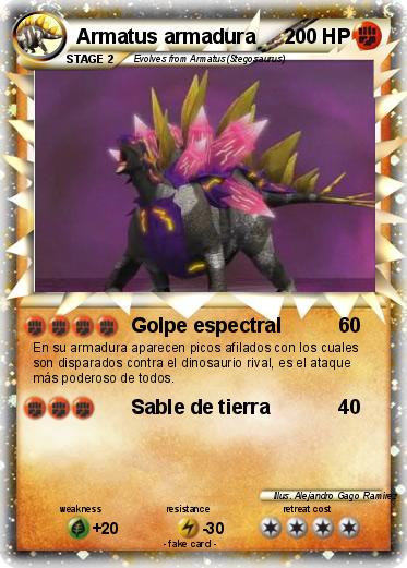 Pokemon Armatus armadura