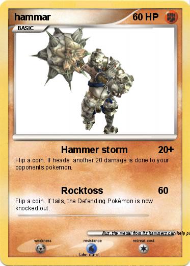 Pokemon hammar