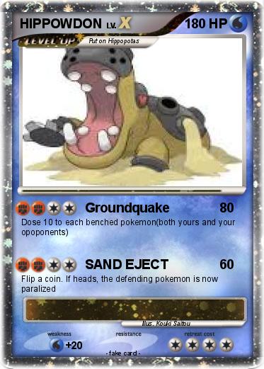 Pokemon HIPPOWDON