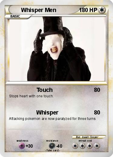 Pokemon Whisper Men