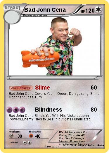 Pokemon Bad John Cena