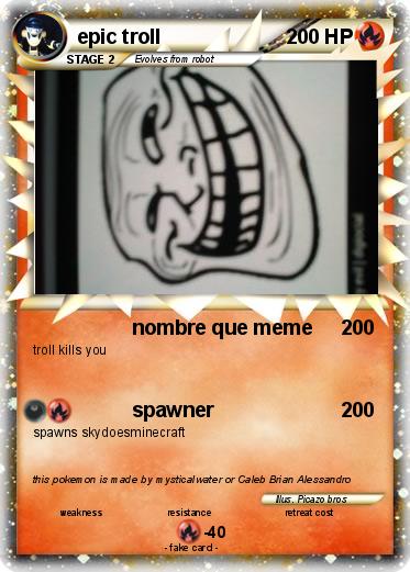 Pokemon epic troll