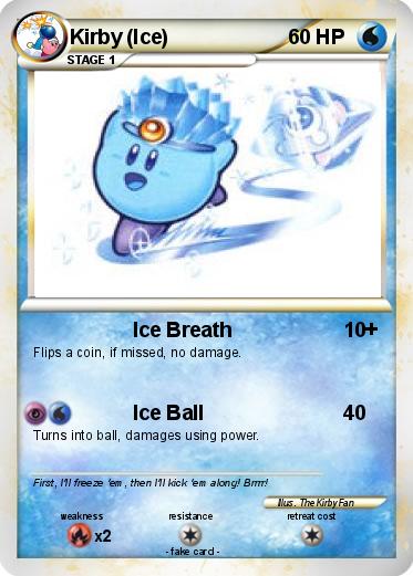 Pokemon Kirby (Ice)