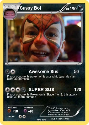 Pokemon Sussy Boi