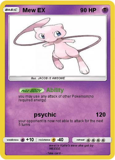 Pokemon Mew EX