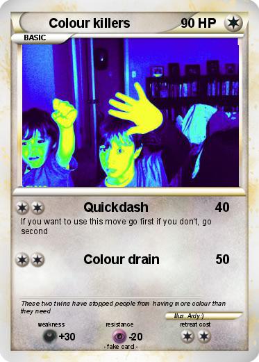 Pokemon Colour killers