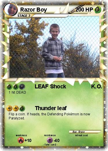 Pokemon Razor Boy