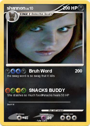 Pokemon shannon